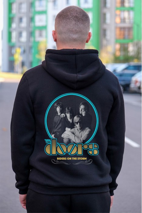 Кенгуру тринитка футер The Doors S - XL